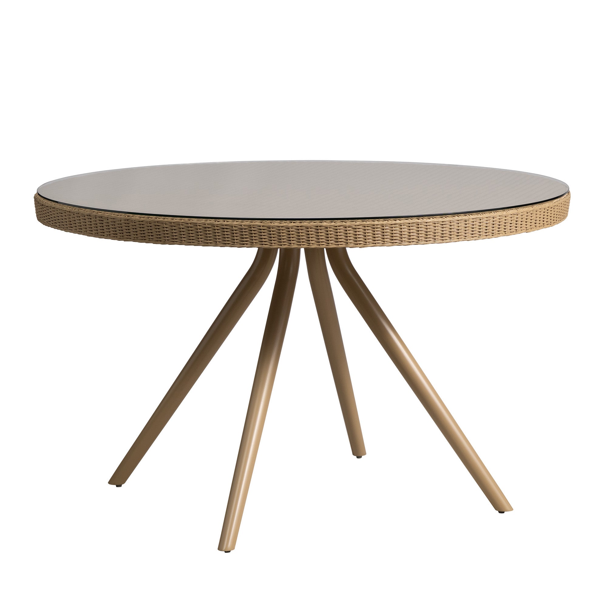 Cascade 49" Round Dining Table by Lloyd Flanders