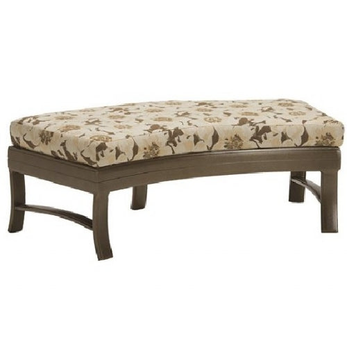 Ravello 49" x 26" Crescent Ottoman Bench Relaxplus Replacement Cushion by Tropitone