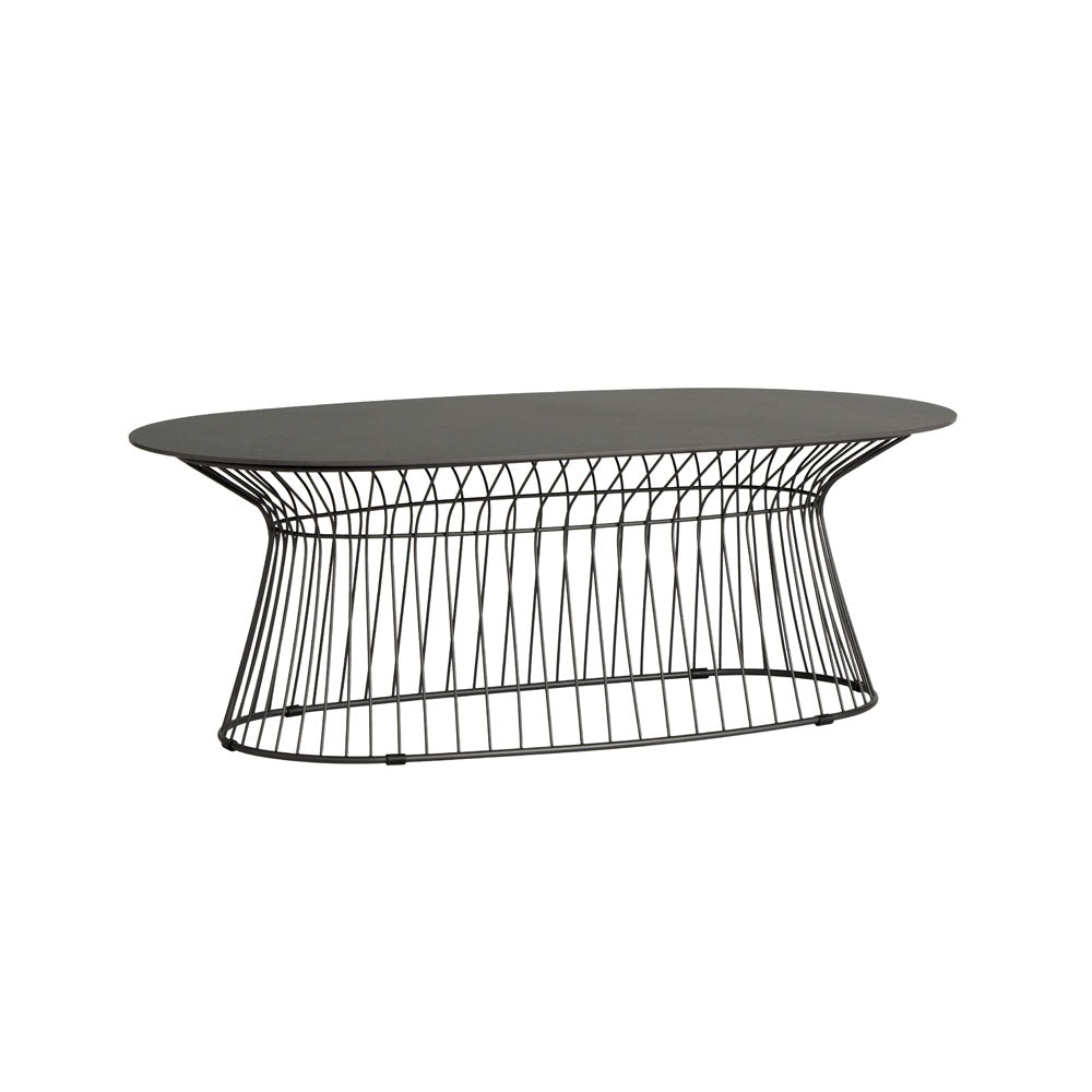 Escape 47.5" Oval Cocktail Table by Lloyd Flanders