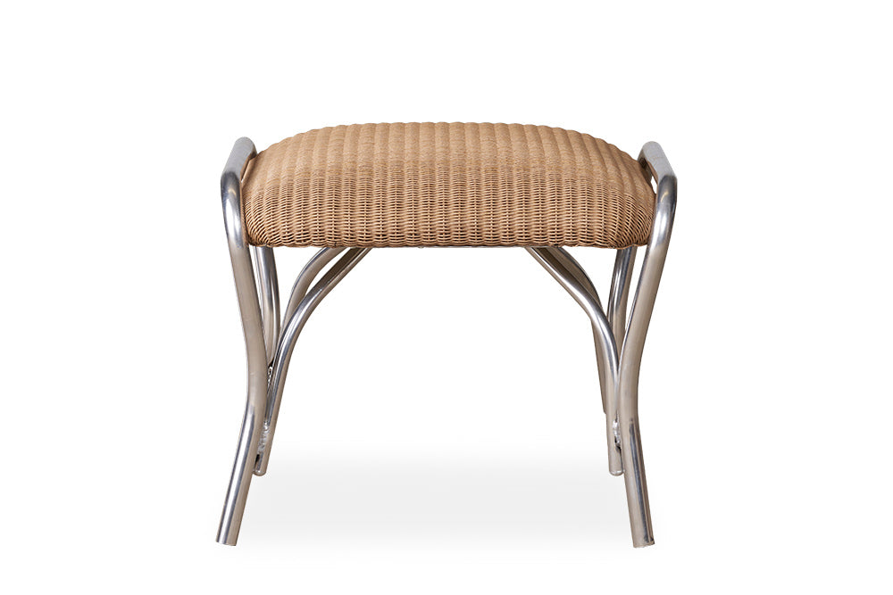 Ottoman with Padded Seat By Lloyd Flanders