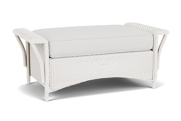 Nantucket Large Ottoman Replacement Cushion by Lloyd Flanders