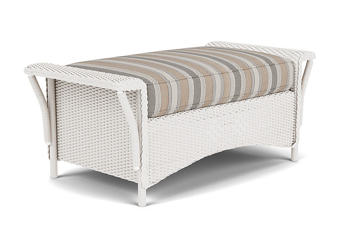 Nantucket Large Ottoman By Lloyd Flanders