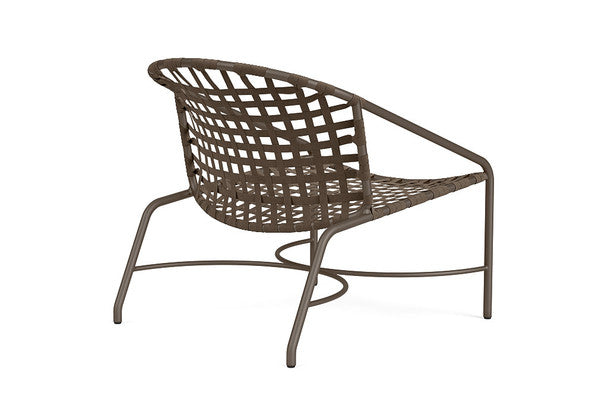 Kantan Aluminum Vinyl Lounge Chair by Brown Jordan