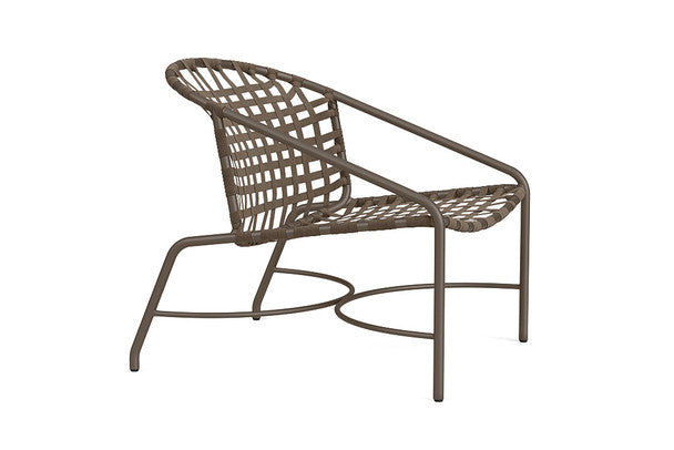 Kantan Aluminum Vinyl Lounge Chair by Brown Jordan