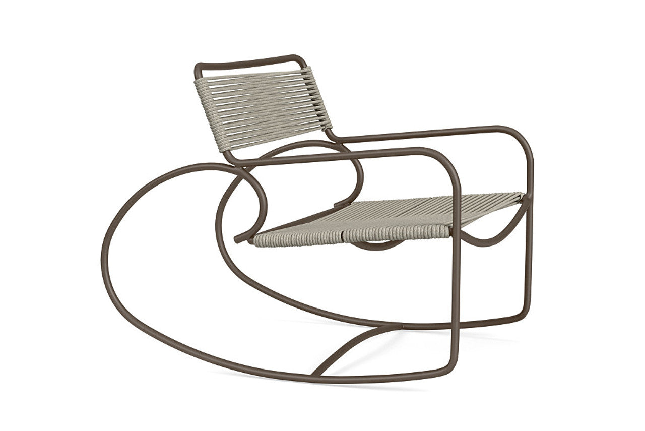 Walter Lamb Aluminum Rocking Chair by Brown Jordan