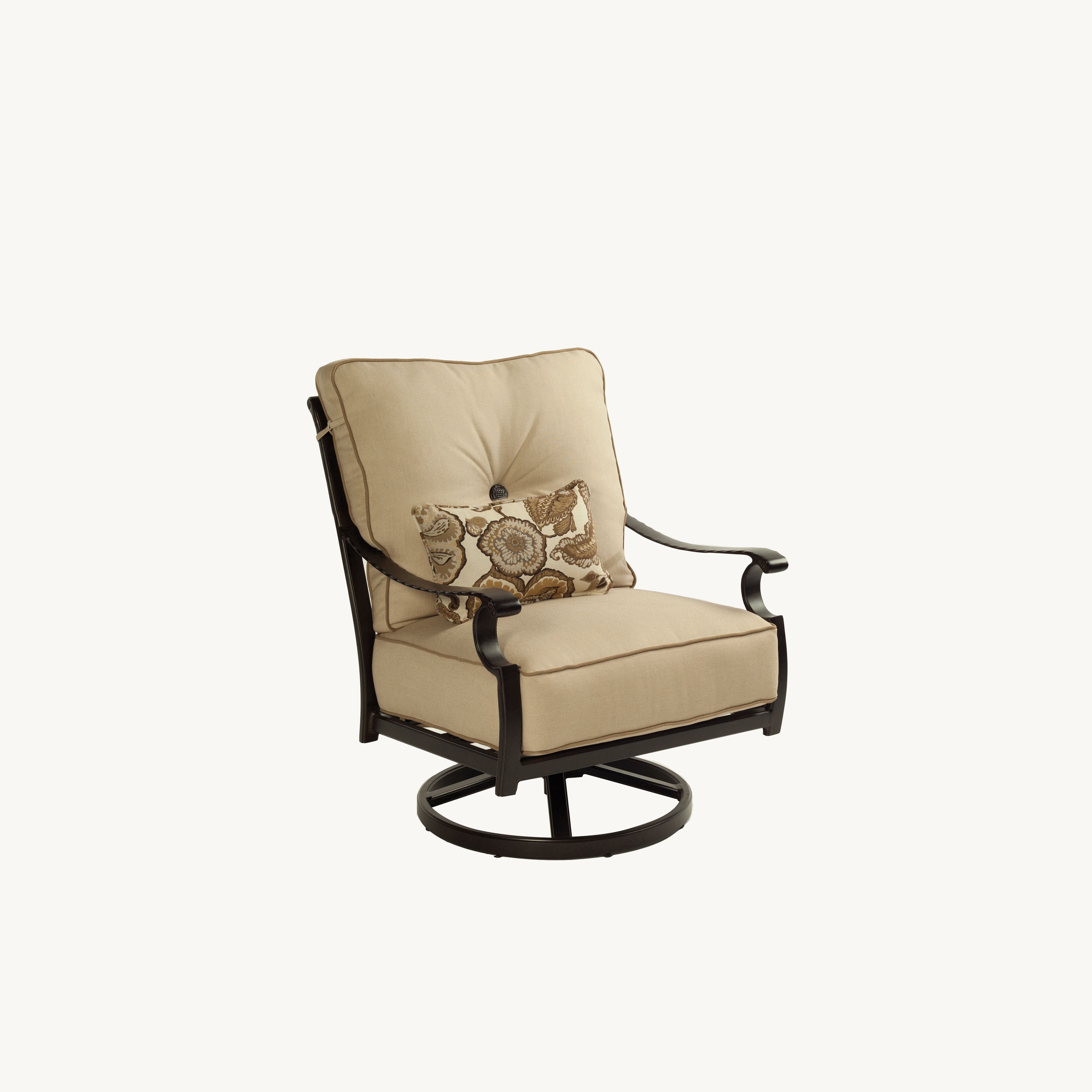 Monterey Cushioned Lounge Swivel Rocker By Castelle