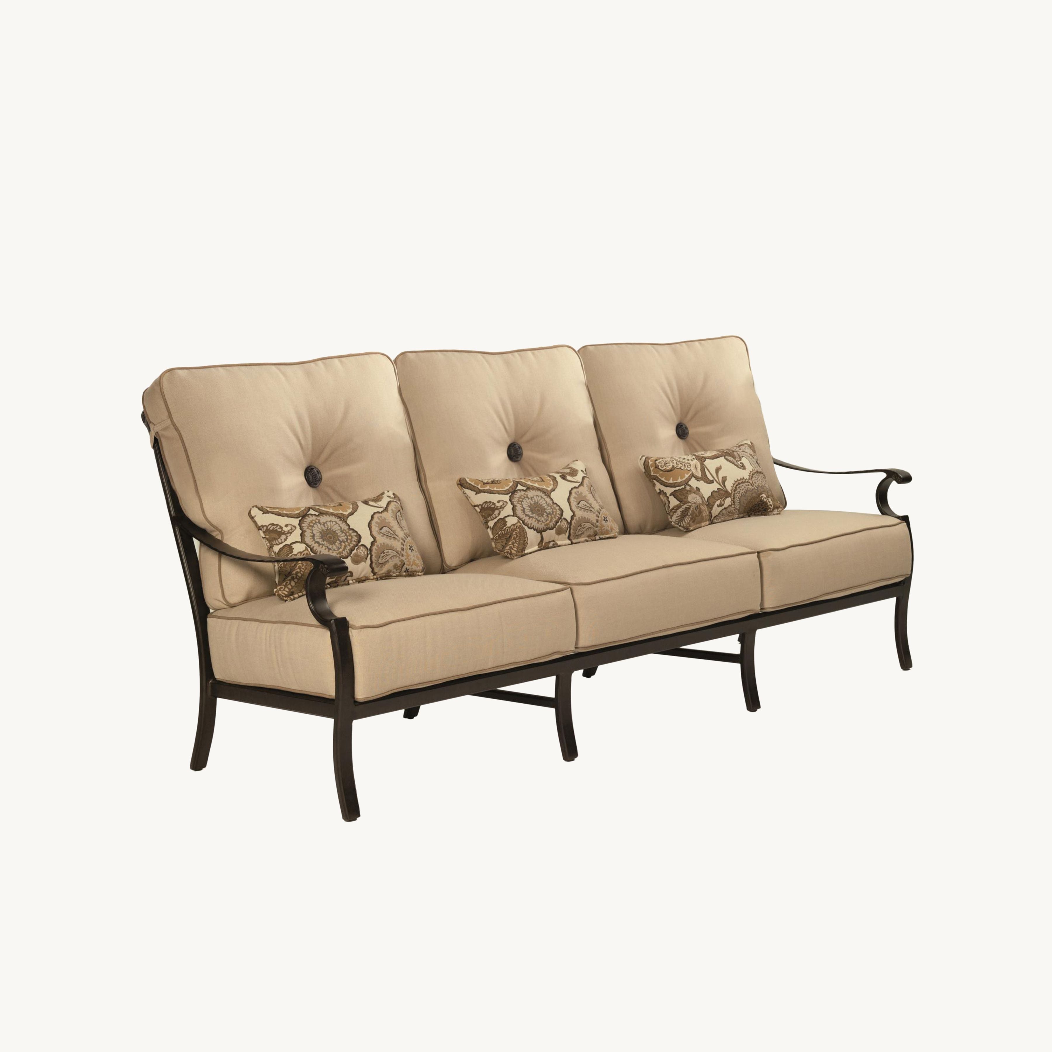 Monterey High Back Cushioned Sofa By Castelle