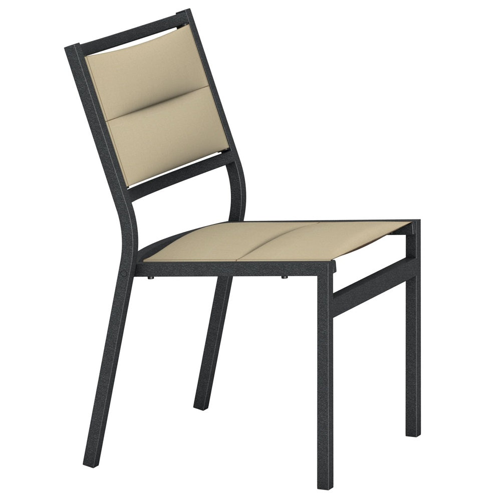 Cabana Club Side Chair Replacement Padded Sling by Tropitone