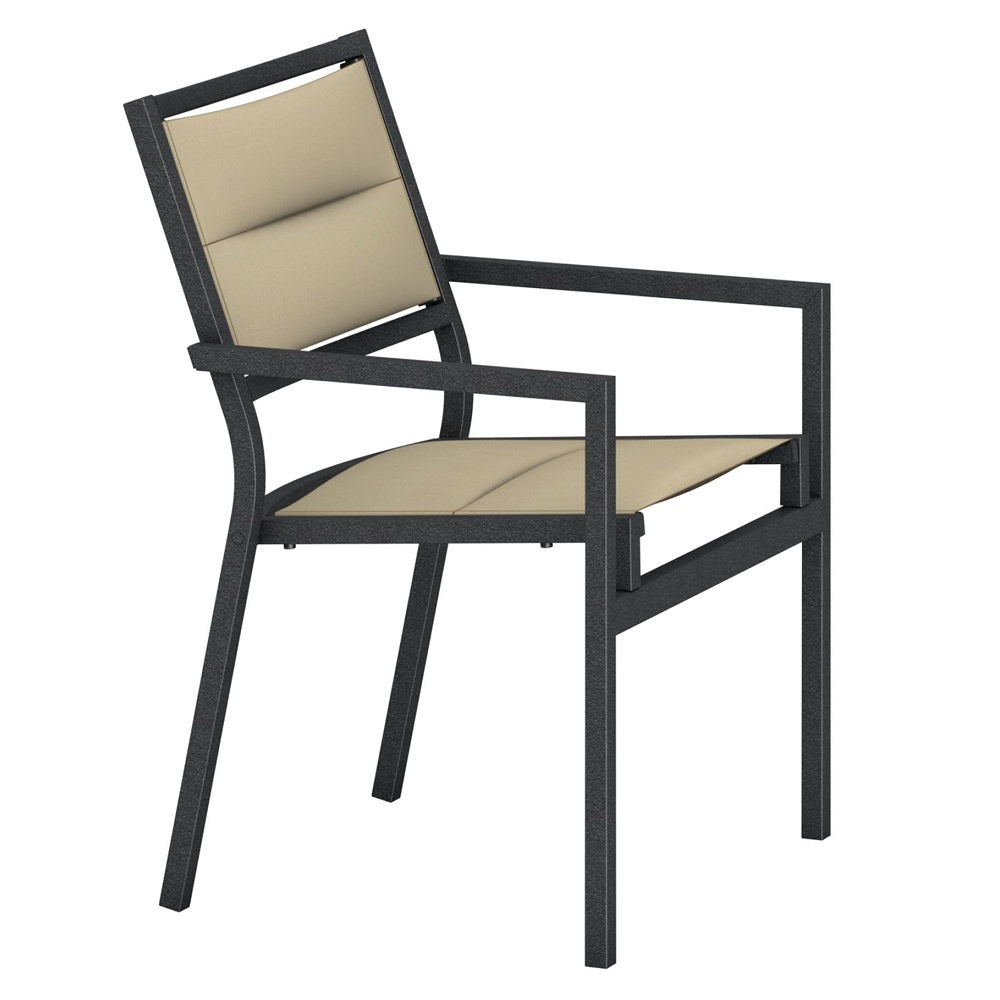 Cabana Club Dining Chair Replacement Padded Sling by Tropitone