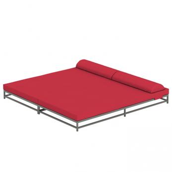 Cabana Club Cushion 8" Party Lounger by Tropitone with cushions