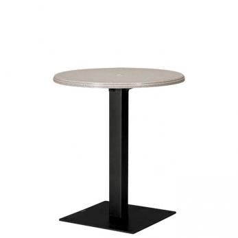 Cabana Club Pedestal Bar Table Base with top