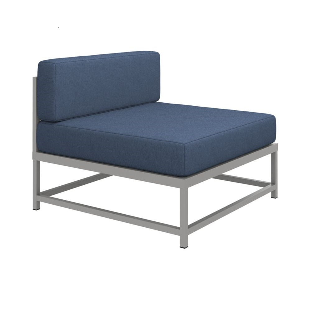 Cabana Club Armless Module (Full Set) Replacement Cushion- 17" Seat Height by Tropitone