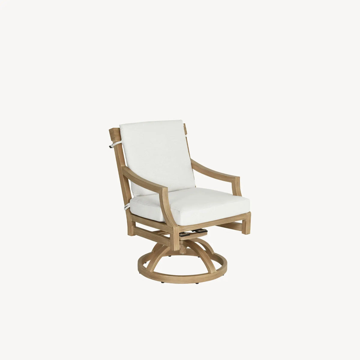 Nicoya Formal Arm Dining Swivel Rocker By Castelle