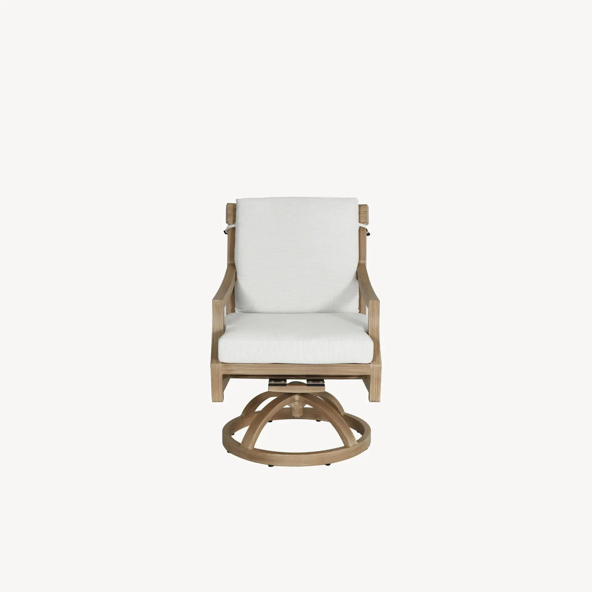 Nicoya Formal Arm Dining Swivel Rocker By Castelle