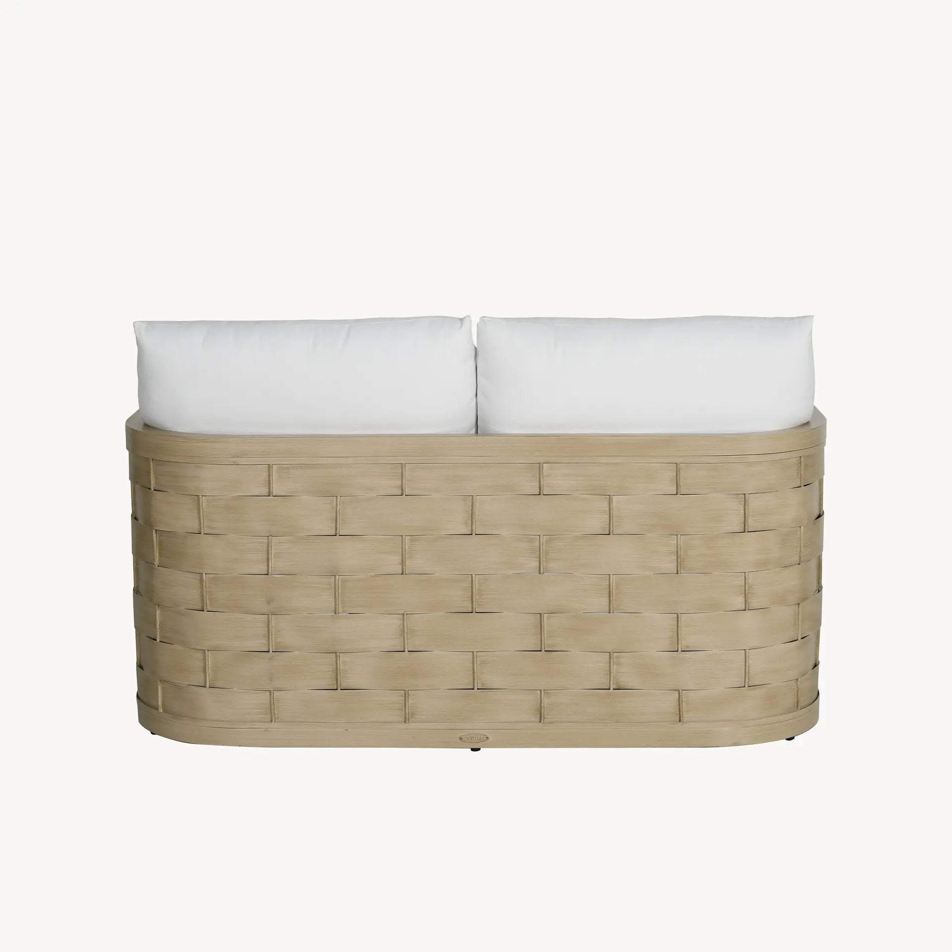 Biscayne Cushioned Loveseat by Castelle