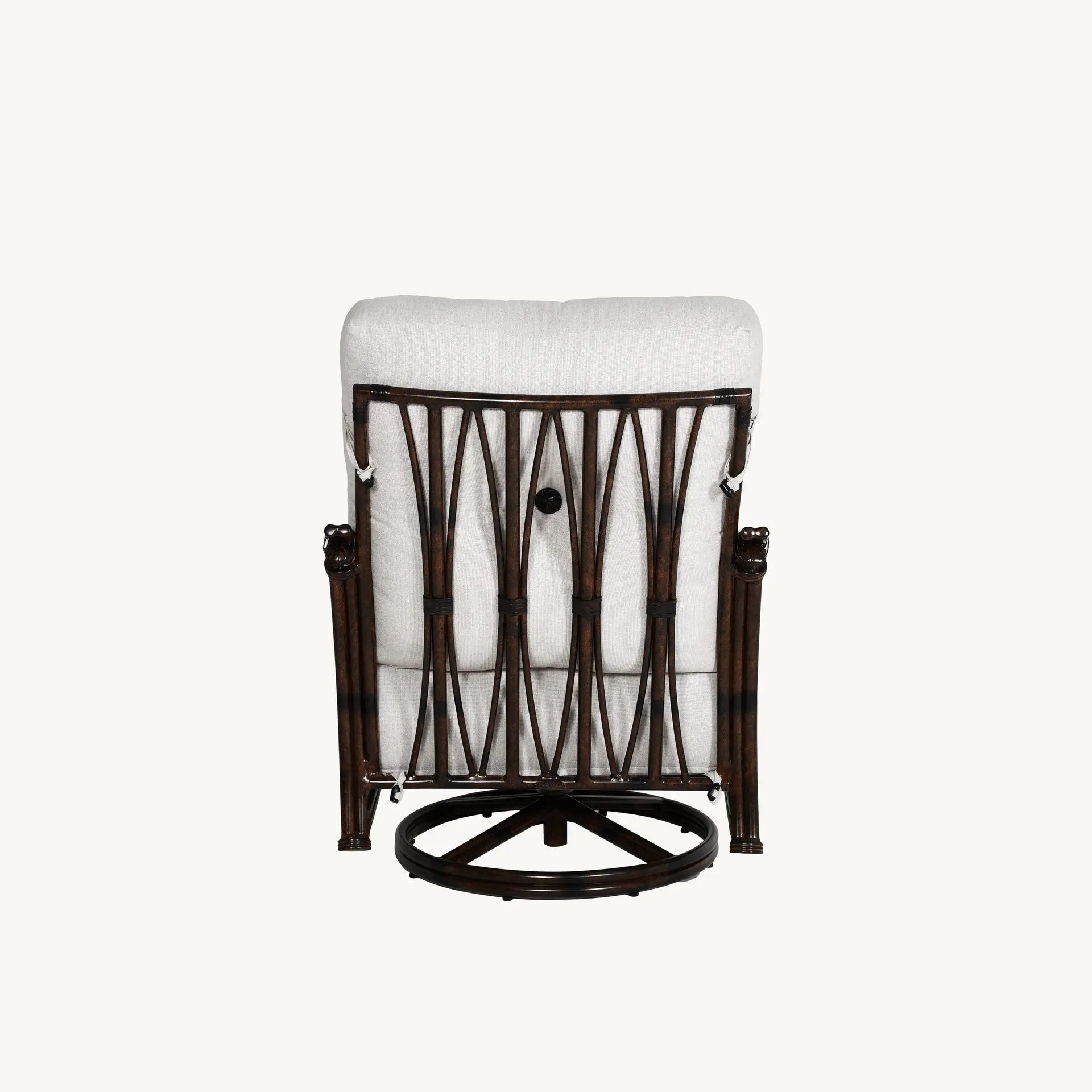 Coco Cushioned High Back Lounge Swivel Rocker By Castelle