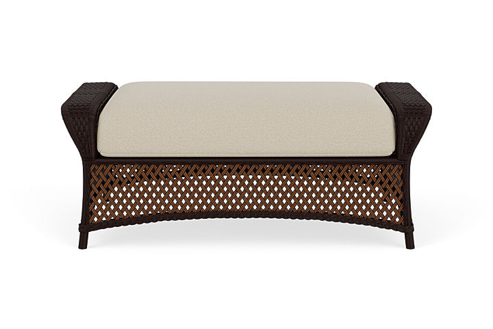 Grand Traverse Large Ottoman by Lloyd Flanders