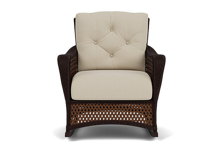 Grand Traverse Lounge Rocker Chair by Lloyd Flanders
