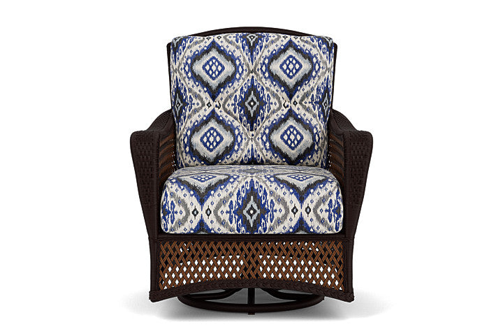 Grand Traverse Swivel Glider Lounge Chair Replacement Cushion by Lloyd Flanders