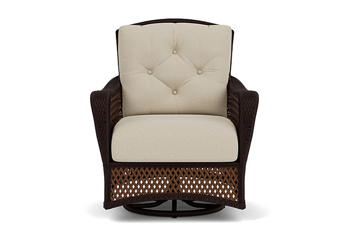Grand Traverse Swivel Glider Lounge Chair by Lloyd Flanders