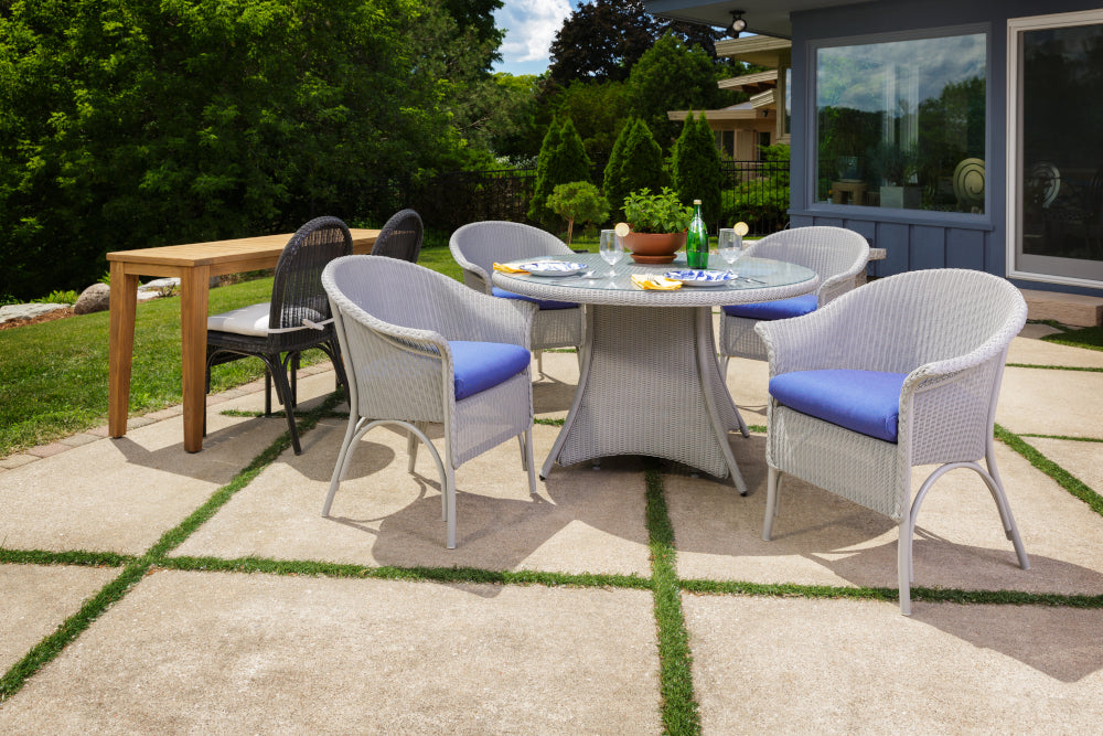 Loom Dining Armchair By Lloyd Flanders