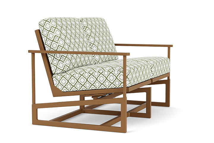 Summit Spring Rocker Loveseat Replacement Cushion by Lloyd Flanders