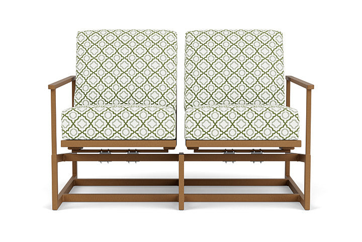 Summit Spring Rocker Loveseat Replacement Cushion by Lloyd Flanders