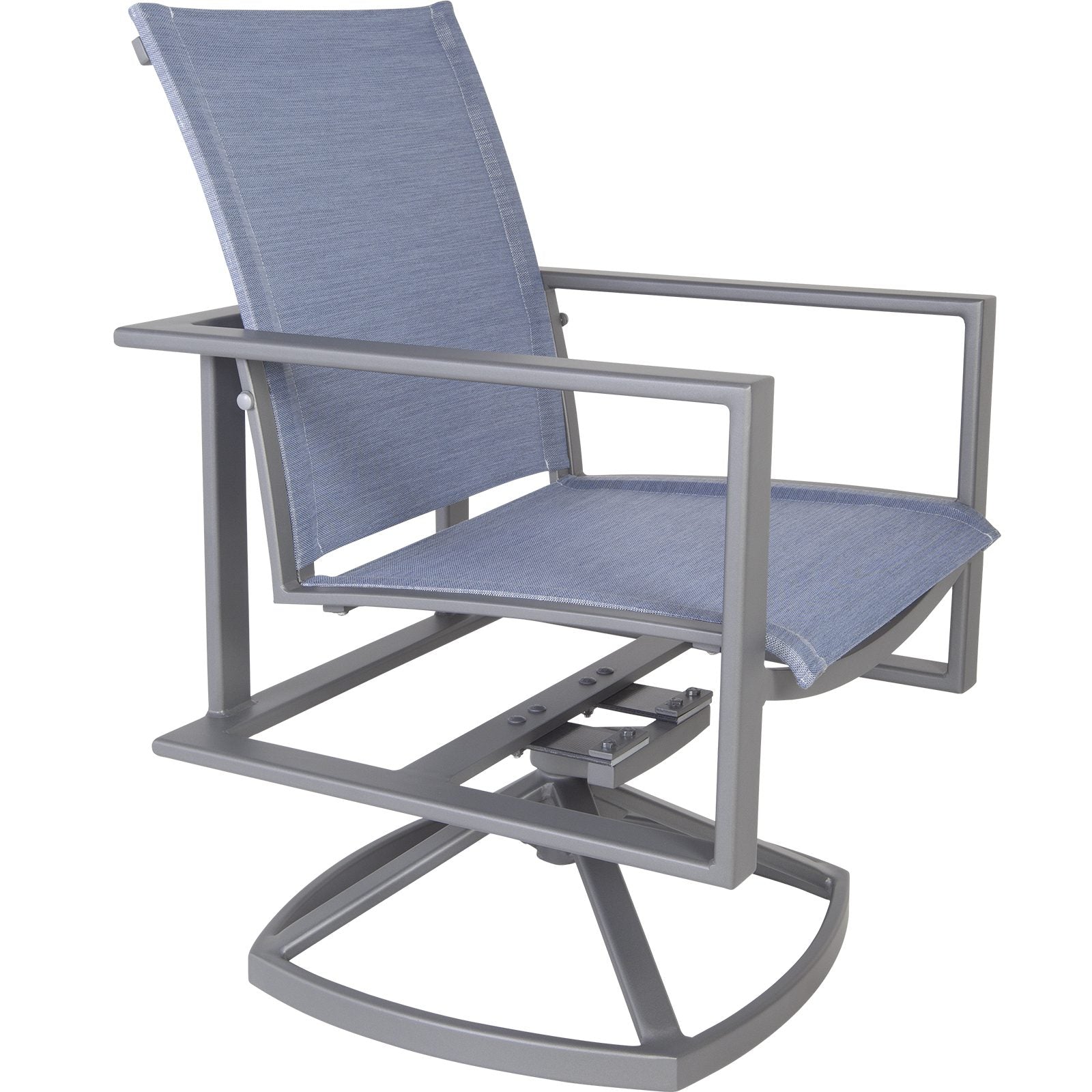 Studio Sling Swivel Rocker Dining Chair by O.W Lee