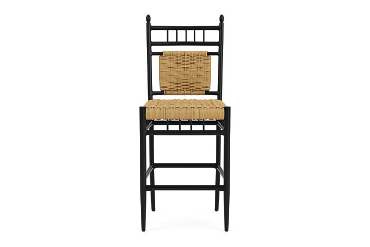 Low Country Armless Bar Stool by Lloyd Flanders