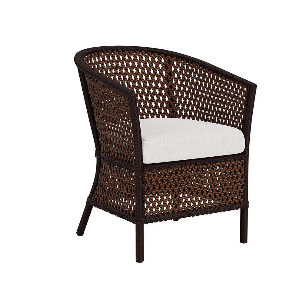 Grand Traverse Barrel Dining Chair Replacement Cushion by Lloyd Flanders