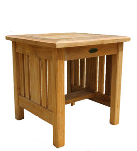 Mission Teak Side Table By Classic Teak
