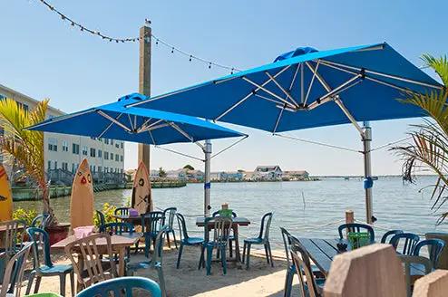 10F Square Eclipse Premium Cantilever Umbrella by Frankford