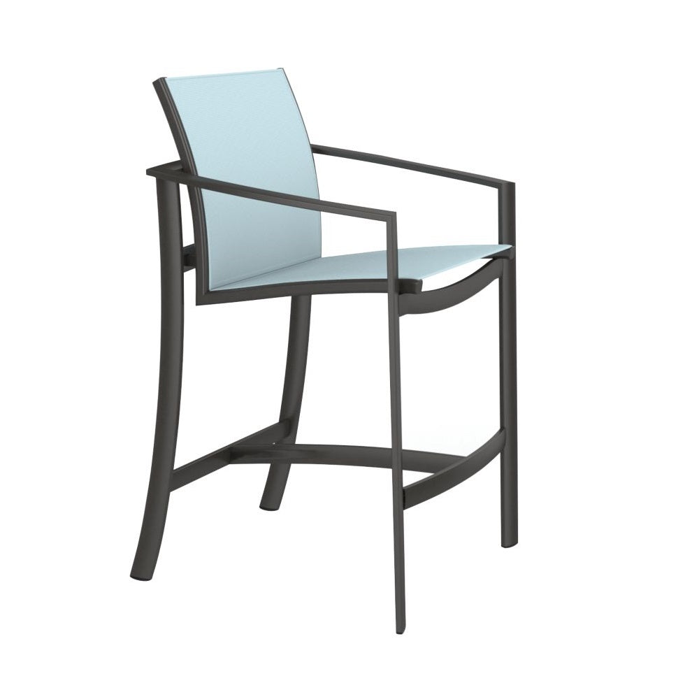 Kor Stationary Bar Stool Replacement Relaxed Sling by Tropitone
