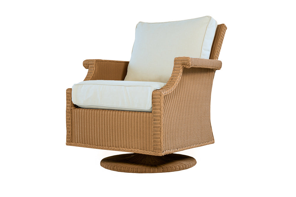 Hampton Swivel Rocker Lounge Chair By Lloyd Flanders