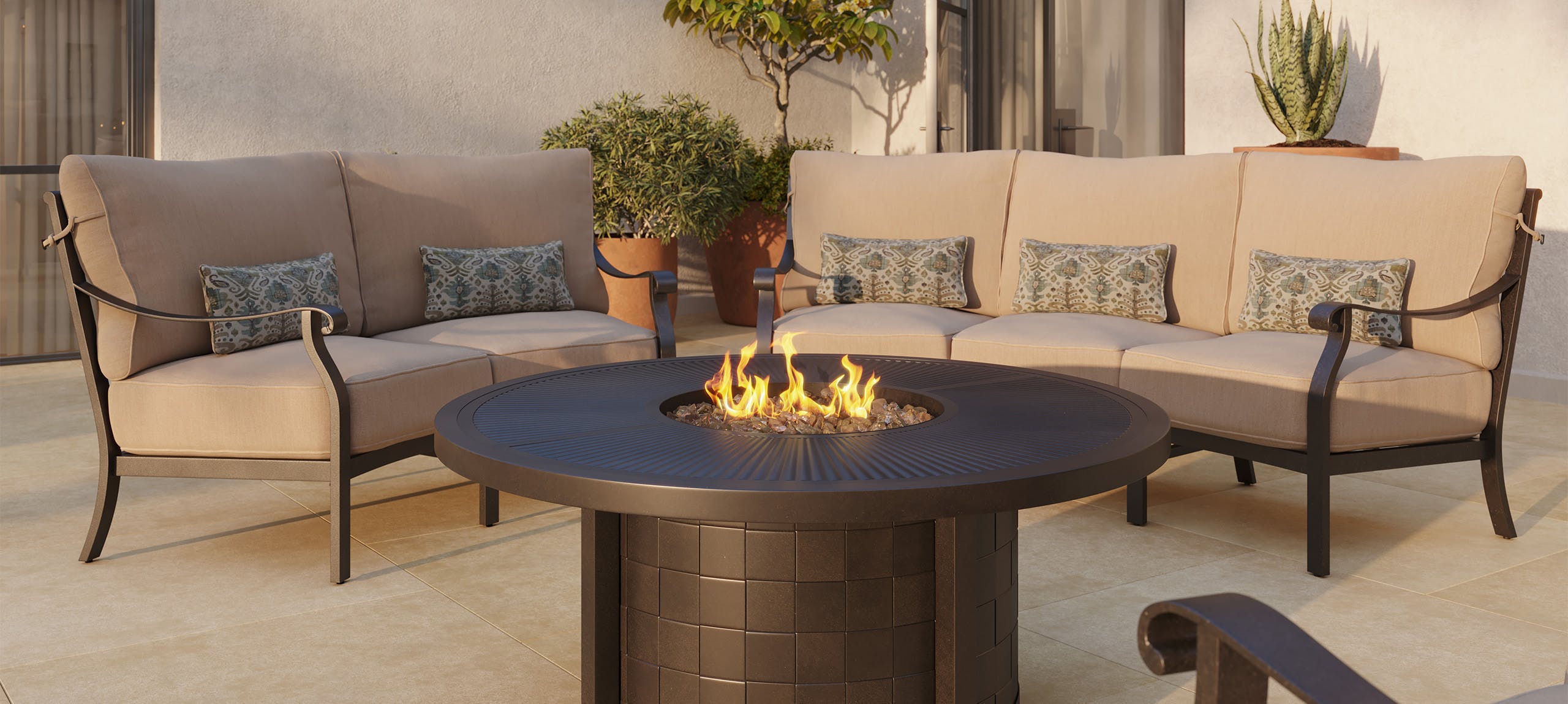 Madrid Deep Seating Set By Castelle