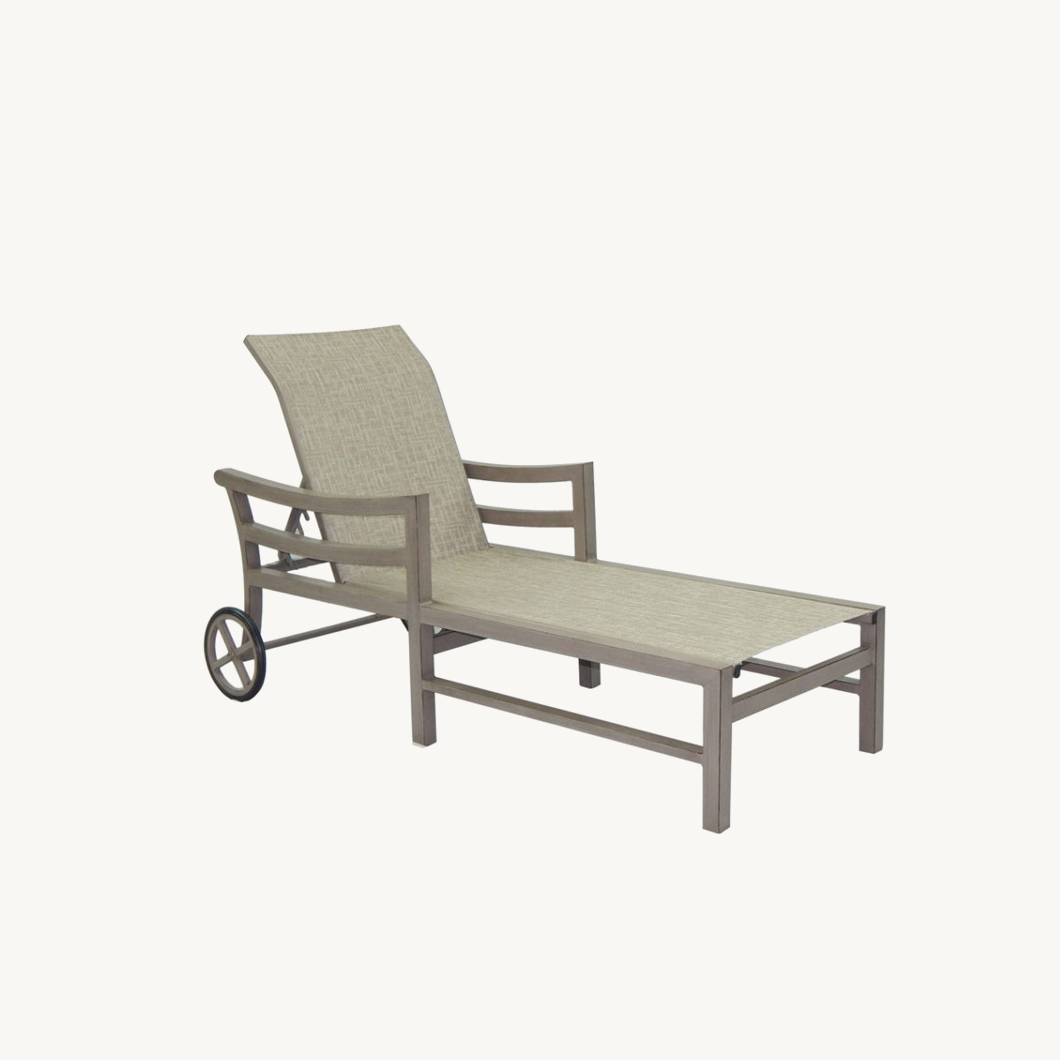Roma Adjustable Sling Chaise Lounge By Castelle