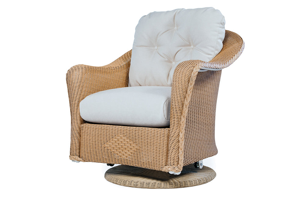 Reflections Swivel Glider Lounge Chair By Lloyd Flanders