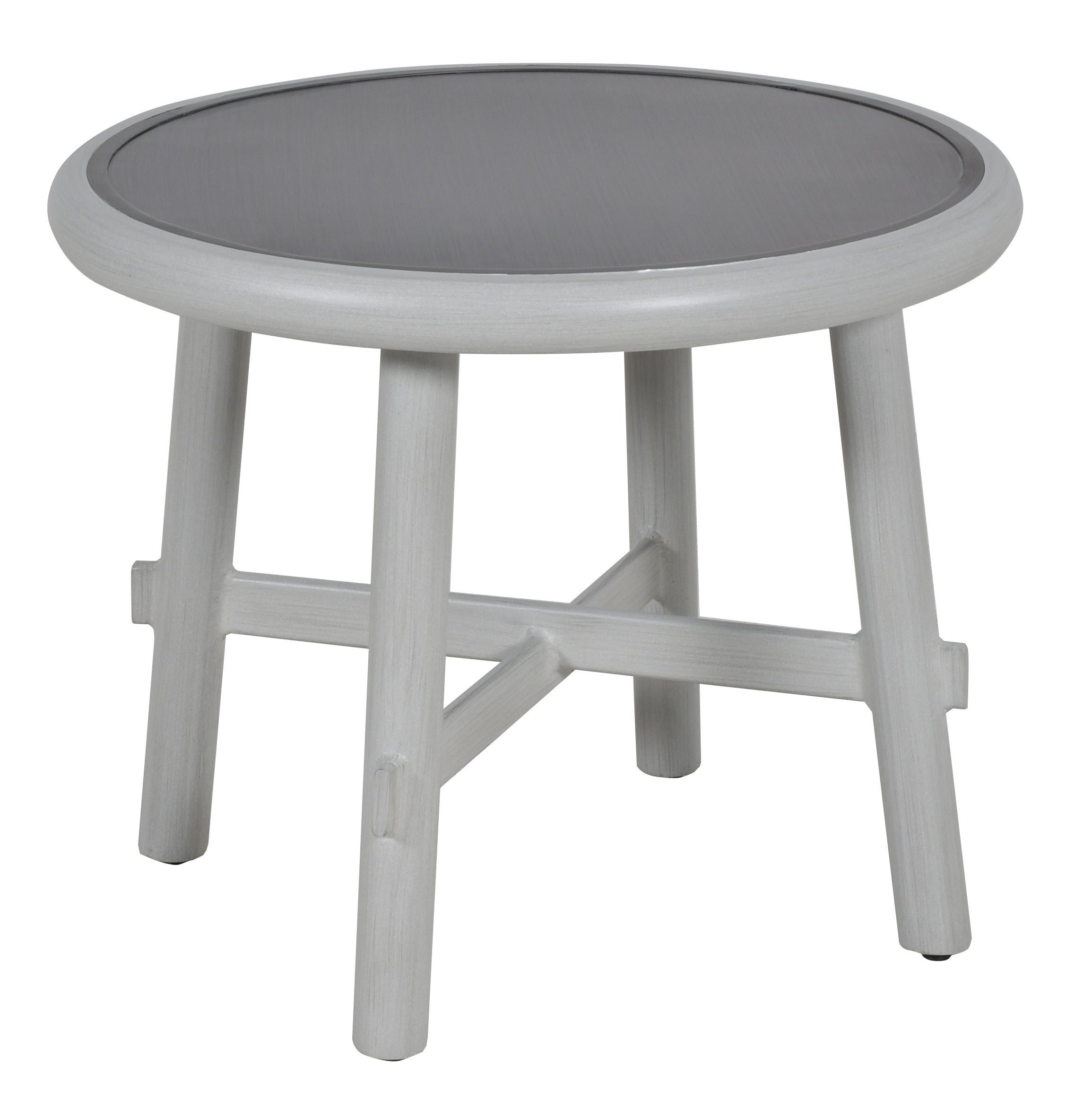 Barbados 24" Round Side Table By Castelle