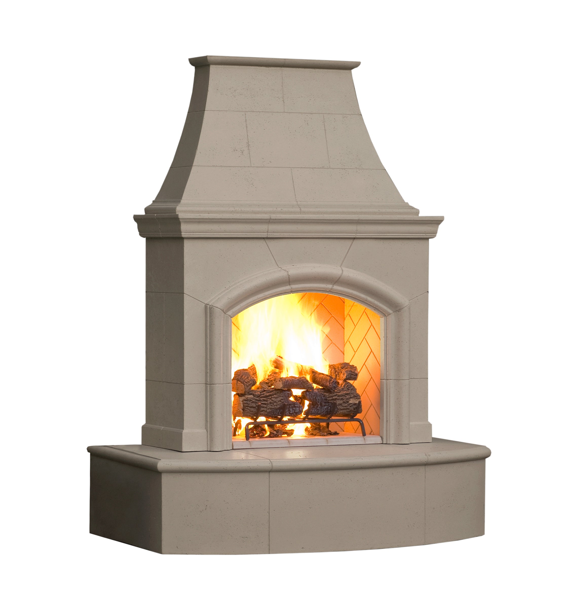 Phoenix Outdoor Gas Fireplace by American Fyre Designs