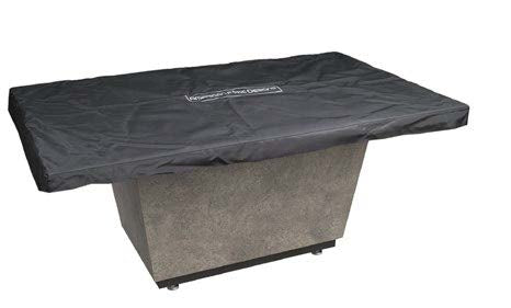 Rectangular Firetable Fabric Cover by American Fyre Design