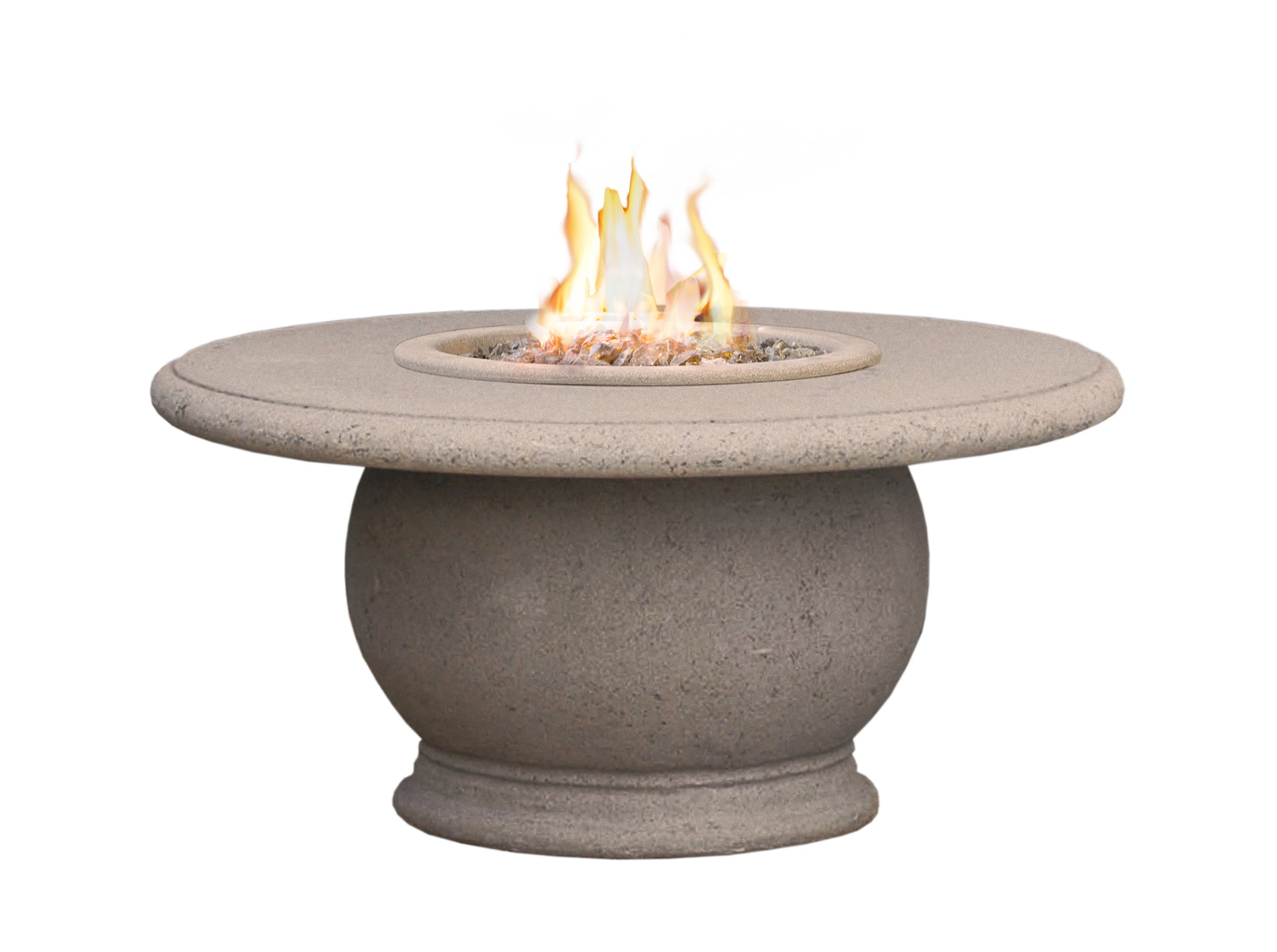 48" Dia. Amphora Round Fire table by American Fyre Design