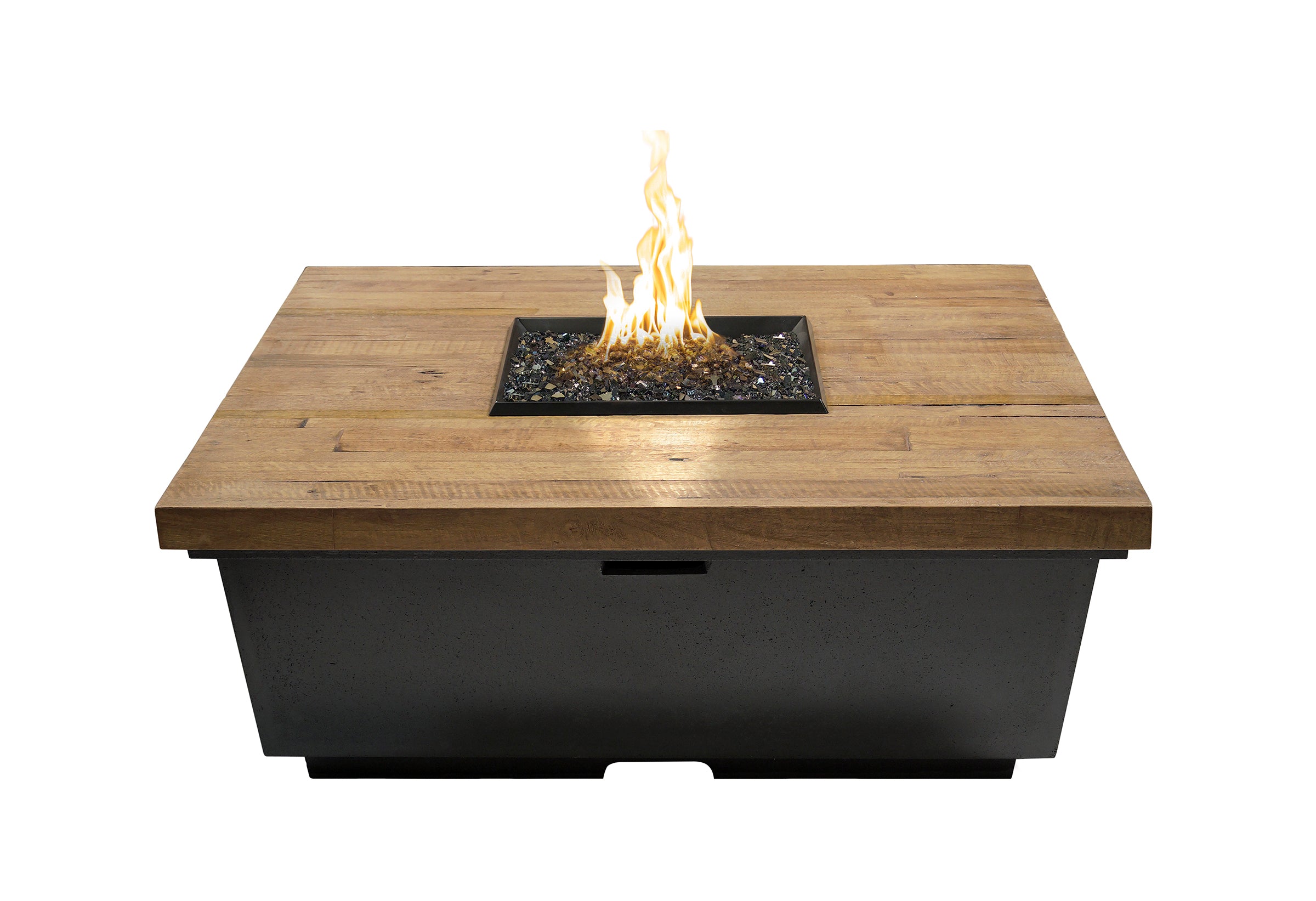 44" Contempo Square Fire table  by American Fyre Design