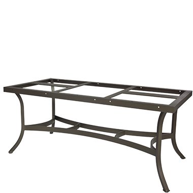 Standard Aluminum -10 Dining Table Base by O.W. Lee.