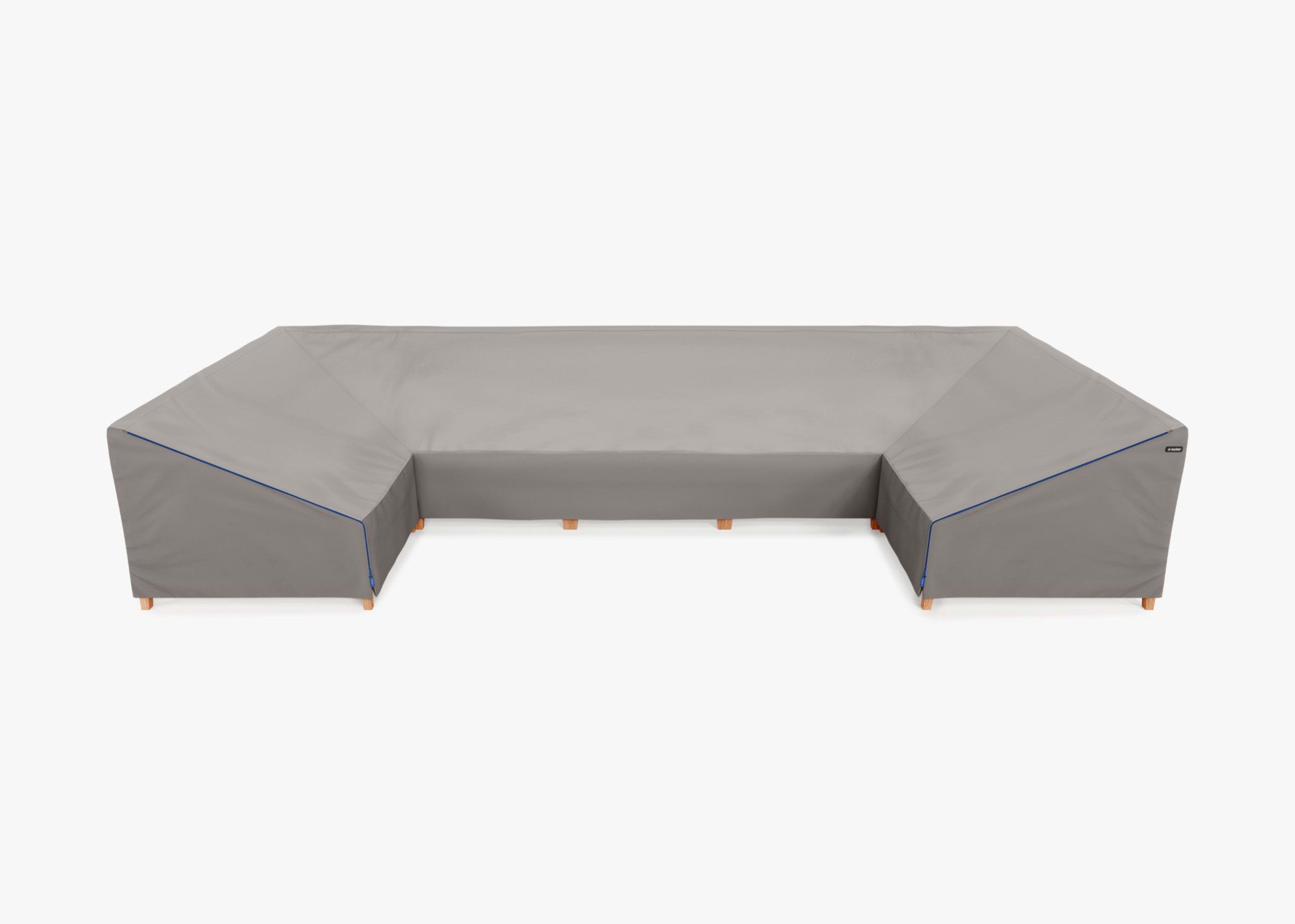 Cover for Teak U Sectional - 7 Seat By Outer