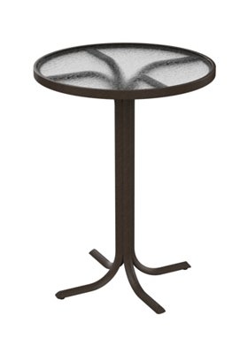 Acrylic 30" Round Bar Table