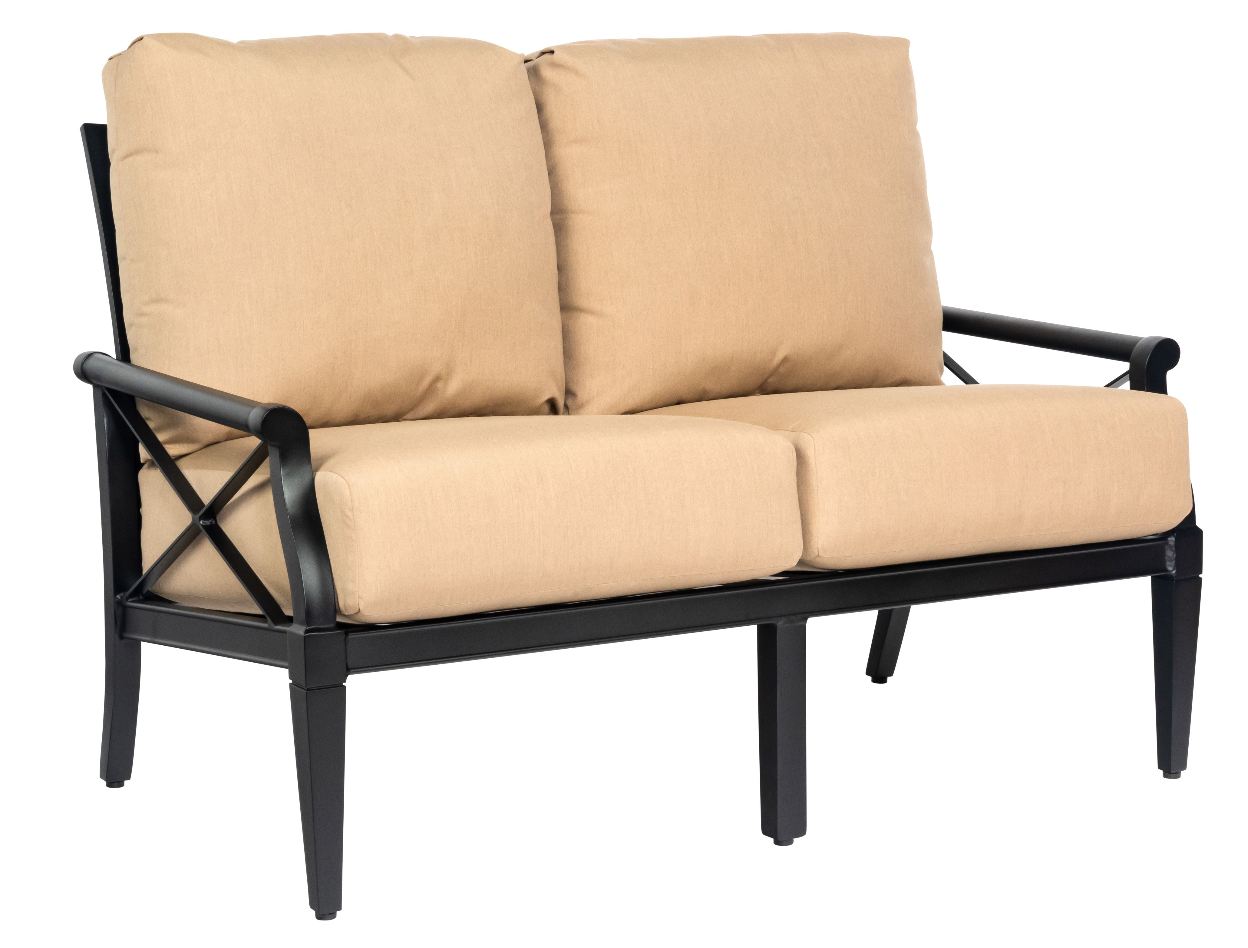 Andover Love Seat by Woodard