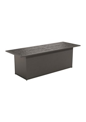 Arazzo 75" x 27" Rectangular, 24" Height, Match Lit Fire Pit