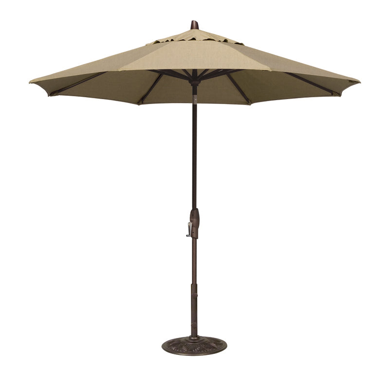 9' Push Tilt Market Umbrella Quick Ship  by Treasure Garden