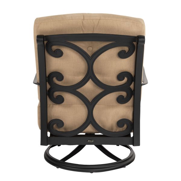 Avondale Cushion Swivel Rocking Lounge Chair By Woodard