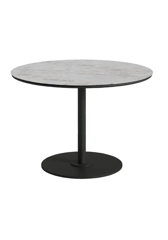 Axis 42" Round Forma Top KD Pedestal Dining Umbrella Table by Tropitone